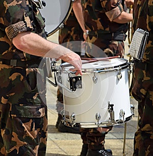 Military drummer
