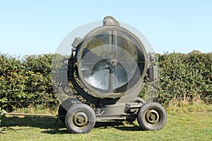 Military Electric Searchlight.