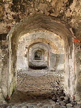 Military Fort Hallway