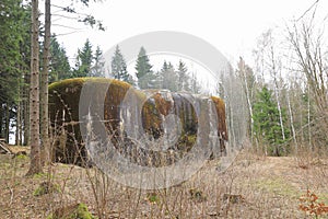 Military fortress - infantry blockhouse from World War Two