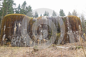 Military fortress - infantry blockhouse from World War Two