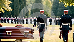 Military Funeral Honors Ceremony