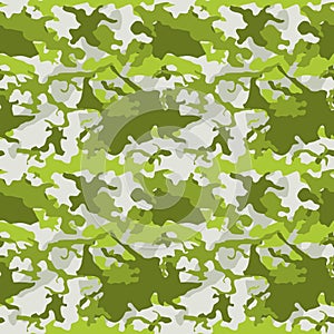 Military green camo