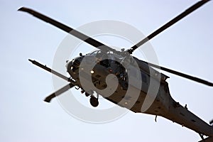 Military helicopter photo