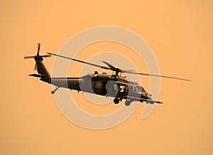 Military helicopter