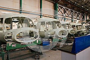 Military helicopter factory