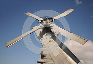 Military helicopter tail