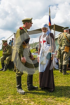 Military historical reconstruction battles of World War I