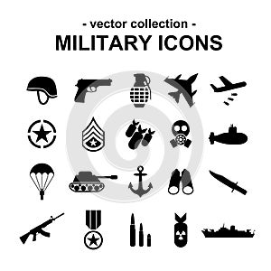 Military icons