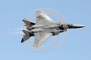 Military jet fighter photo