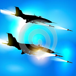 Military jets