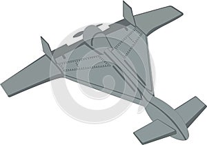 Military Kamikaze Drones UAV vector