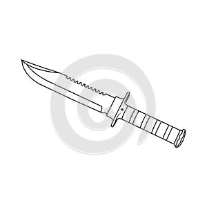 military knife icon