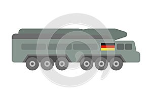 Military machinery illustration