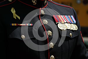 Military man photo