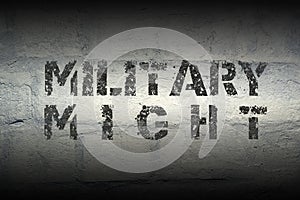 Military might