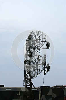 Military mobile radar station