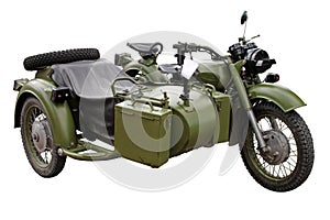 Military motor bike