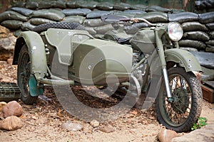 Military motor bike