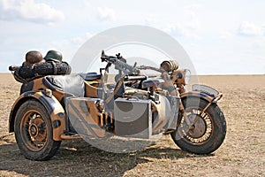 Military motorcycle