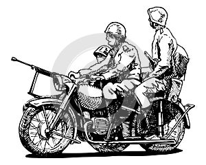 Military motorcycles