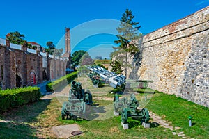 Military museum at Kalemegdan fortress in Belgrade, Serbia