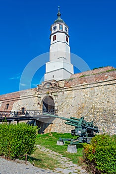 Military museum at Kalemegdan fortress in Belgrade, Serbia