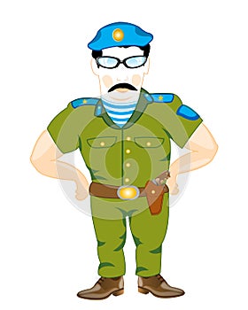 Military officer comando