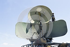 Military radar from cold war era