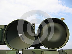 Military - radar dish