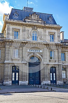 The Military School Ecole Militaire Cavalerie. Paris