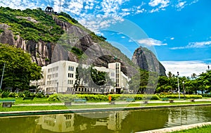 Military school at Urca district in Rio de Janeiro, Brazil photo