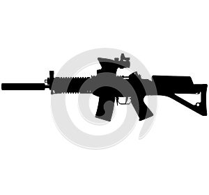 Military of Swiss Arms, Swiss Armed forces Sig Sauer SIG SG 552 full automatic assault rifle SG 552 fully automatic submachine gun