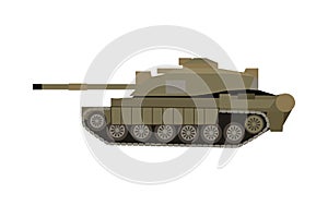 Military Tank . Armoured Fighting Vehicle