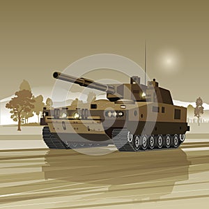 Military tank