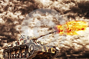 Military Tanki Firing