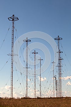 Military telecommunication towers