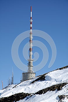 Military tower in mount photo