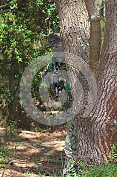 Military training combat