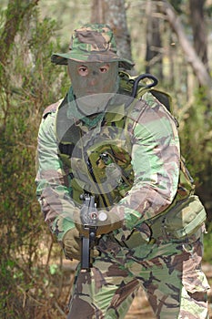 Military training combat photo