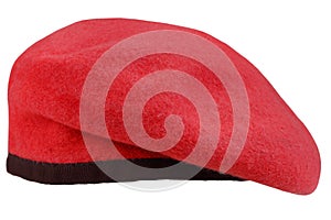 military troops red beret