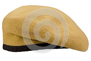 military troops yellow beret