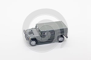 military truck model toy