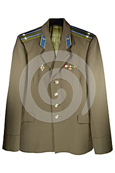 Military uniform of the Soviet air force officer