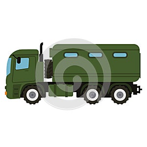 Military vehicle truck equipment. Heavy reservation and special transport.