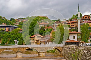 Miljacka river, Sarajevo