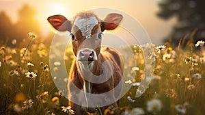 milk baby cow