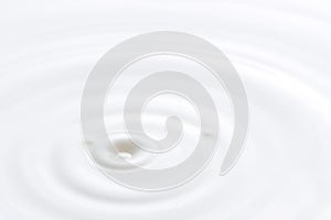 Milk Background With Concentric Circles