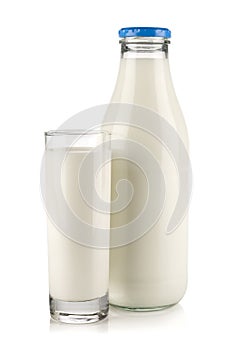 Milk bottle photo