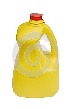 Milk Bottle with Clipping Path